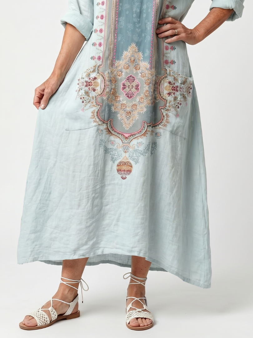 Vanessa | Abito Oversize Ricamato