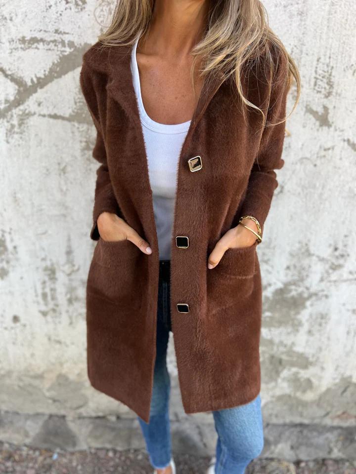 Marce | Cappotto Elegante a Maglia Grossa