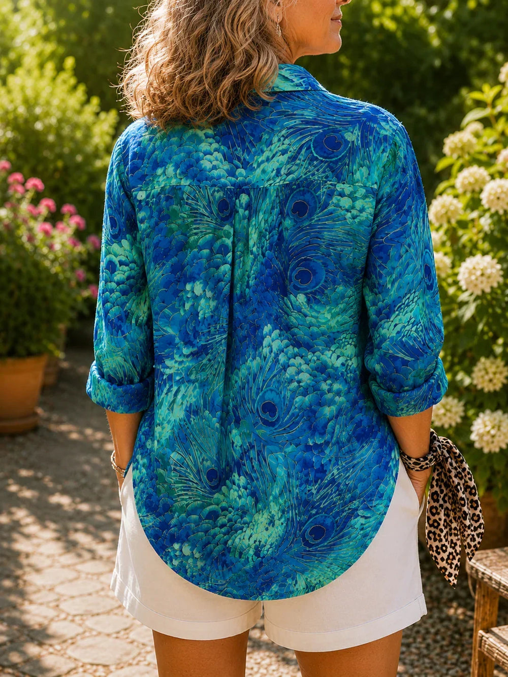 Ines | Blusa Pavone Artistica
