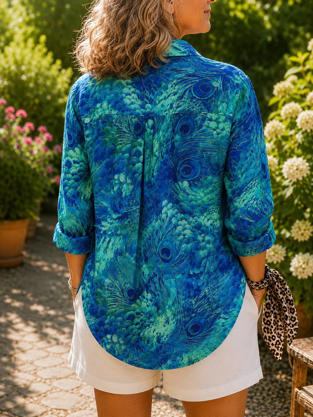 Ines | Blusa Pavone Artistica
