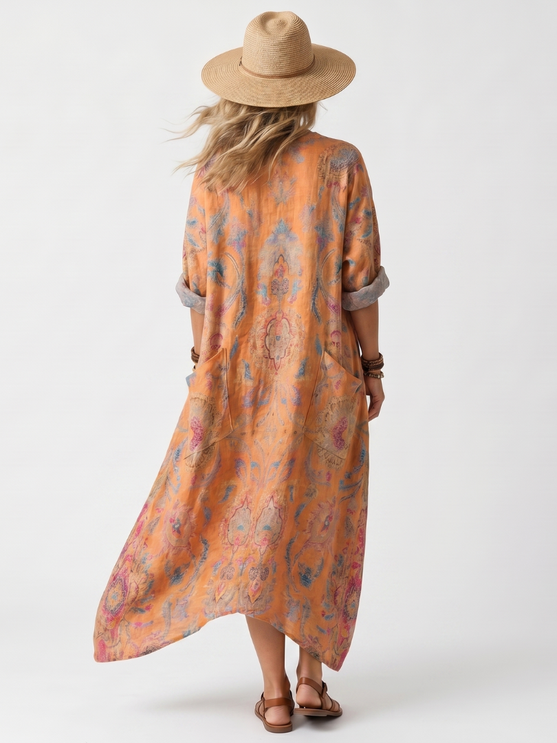 Benedetta | Abito Oversize con Scollo a V
