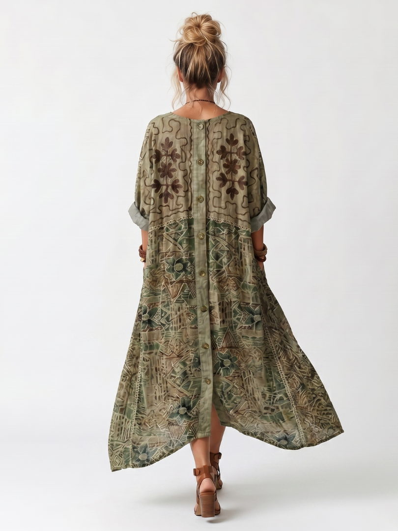 Miriana | Abito Boho Ricamato