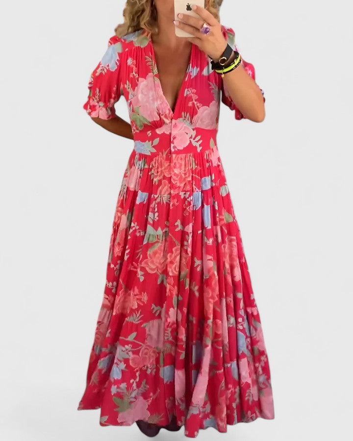 Candida | Abito Floreale Elegante