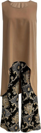 Althea | Completo Due Pezzi con Tunica e Pantaloni Botanici