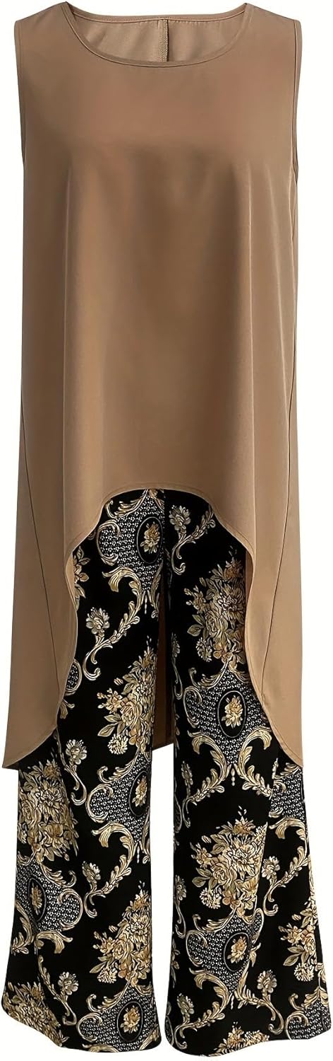 Althea | Completo Due Pezzi con Tunica e Pantaloni Botanici