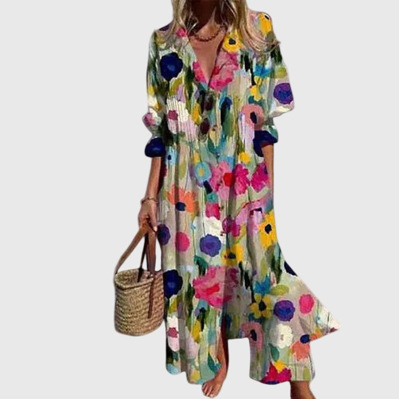 Celeste | Abito Floreale Boho