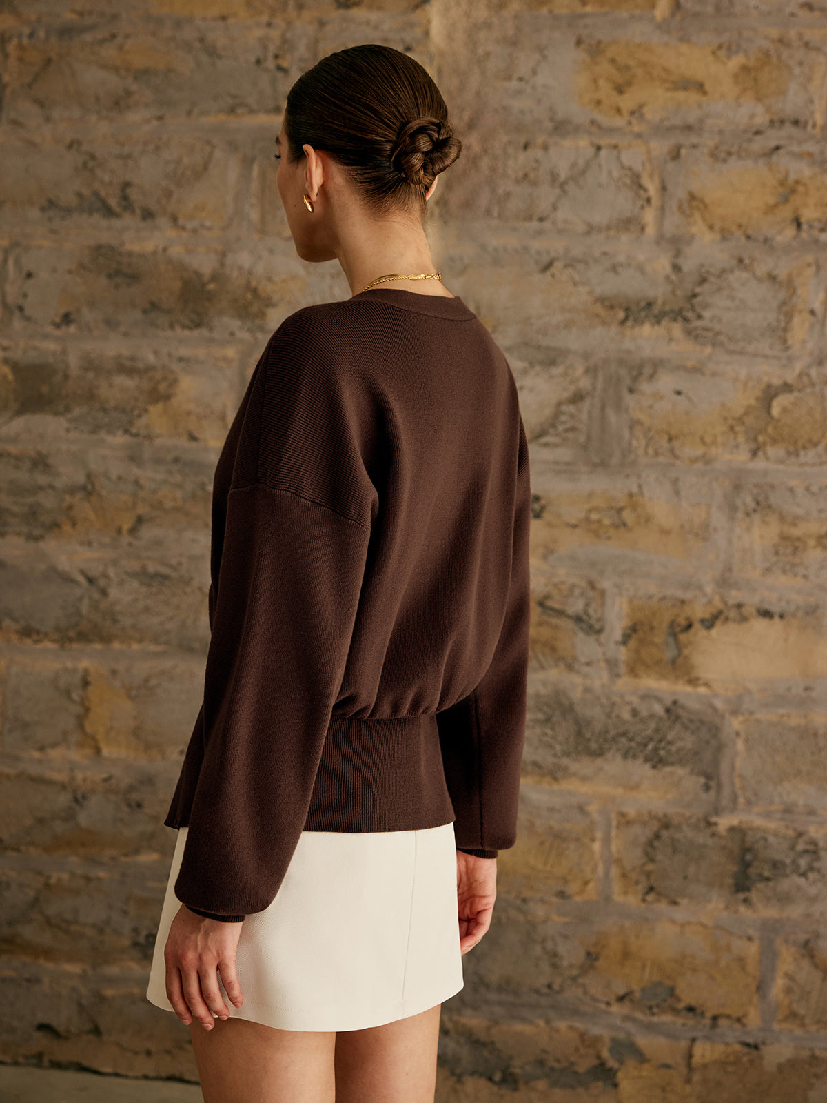 Top da Donna Elegante Slim Fit