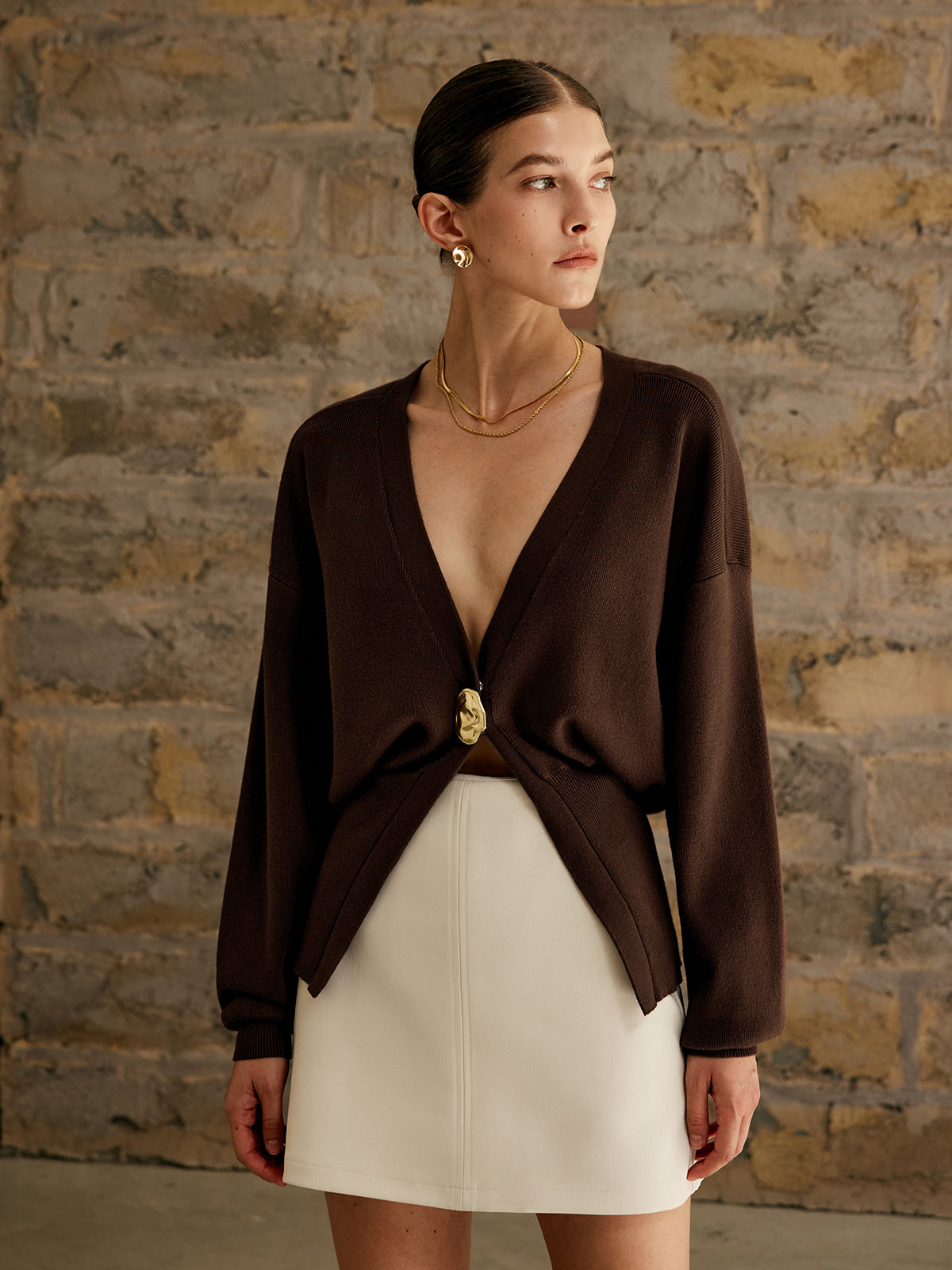 Top da Donna Elegante Slim Fit