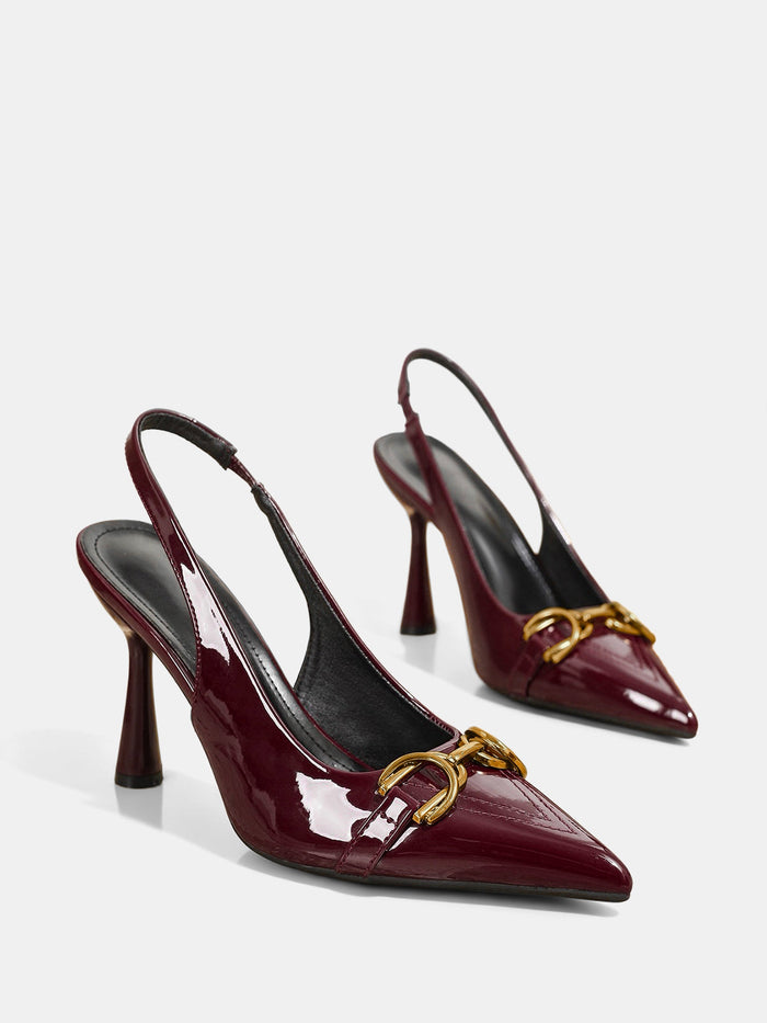 Bellagio | Décolleté Slingback in Vernice