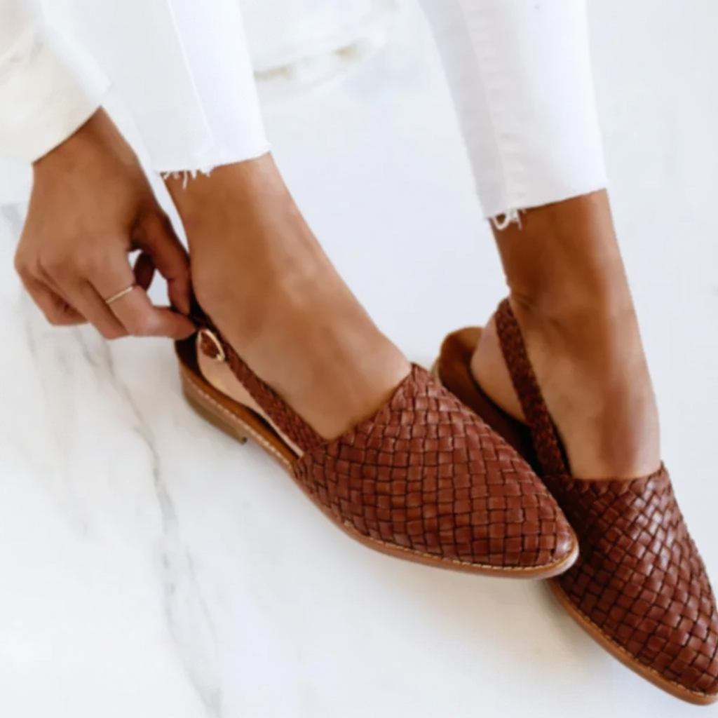 Loisa | Scarpe Slingback Intrecciate