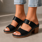 Isabella | Sandali Trapuntati con Tacco