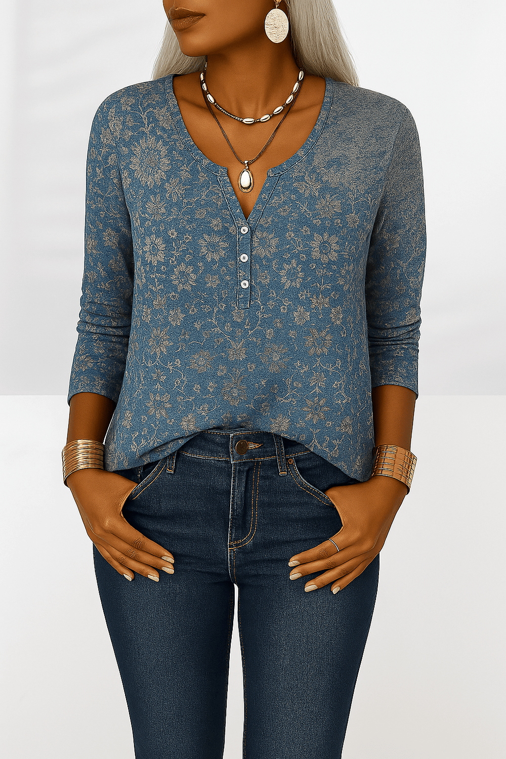 Alina | Blusa boho elegante