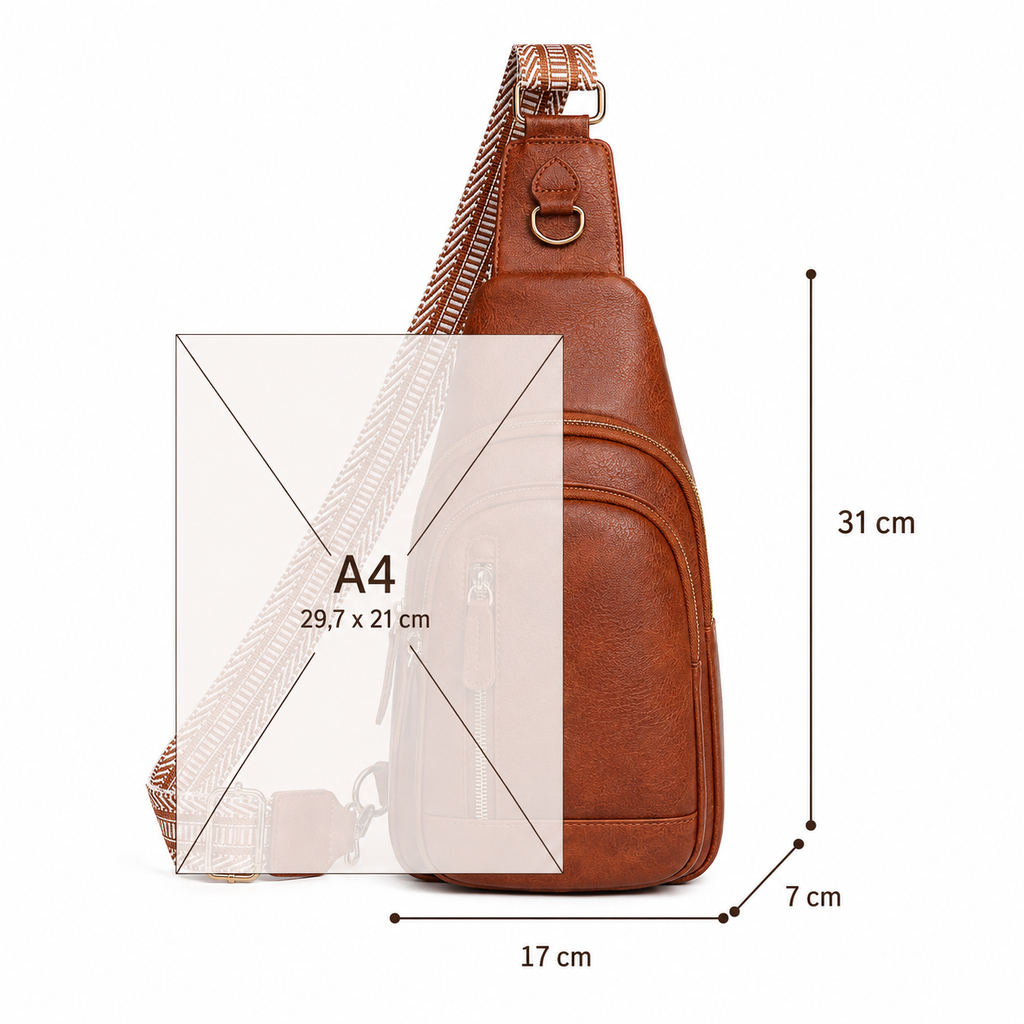 Elena | Borsa a Tracolla Elegante Multiuso