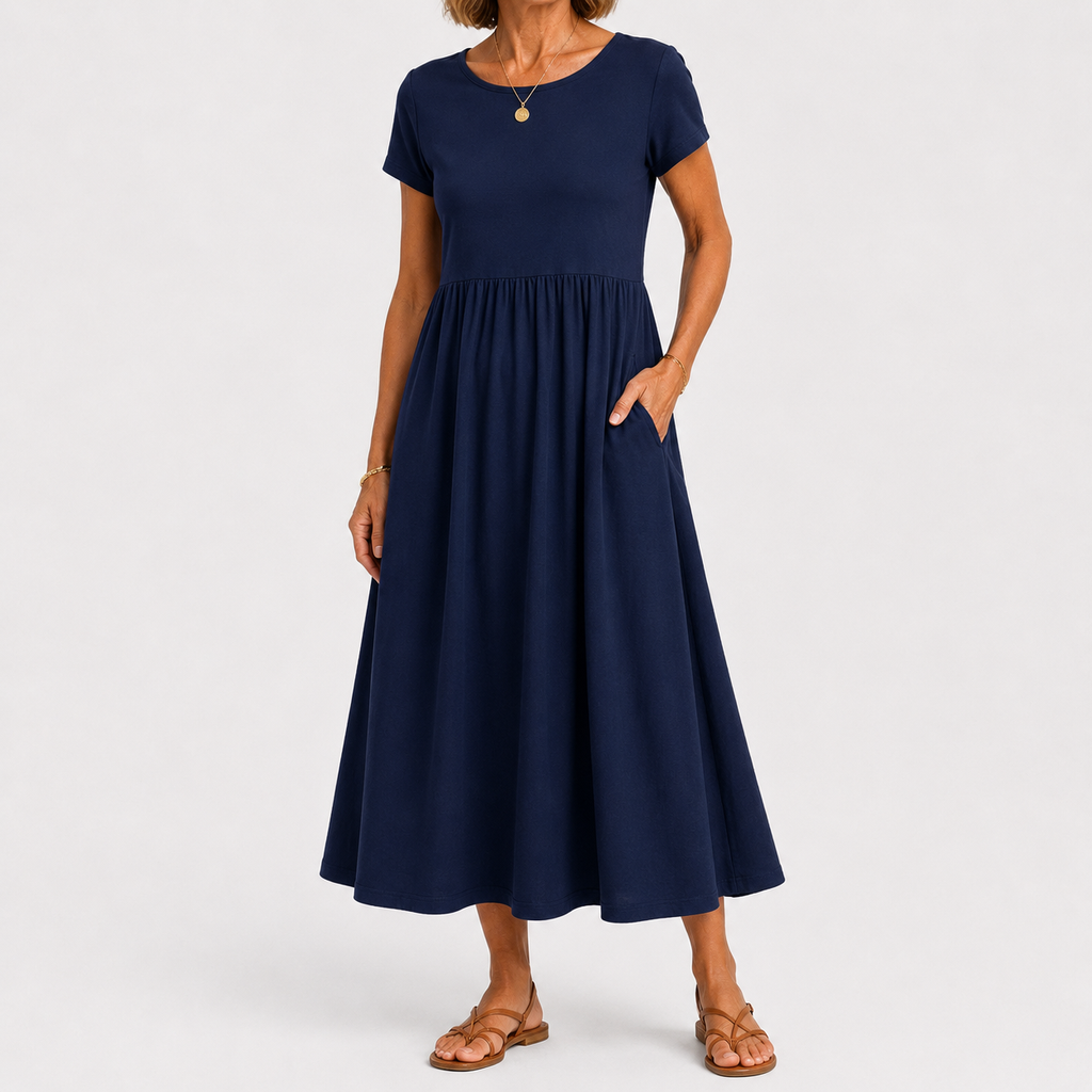 Gabrielle | Abito Midi Elegante e Fluido
