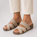 Valentine | Sandali Platform con Fasce Incrociate