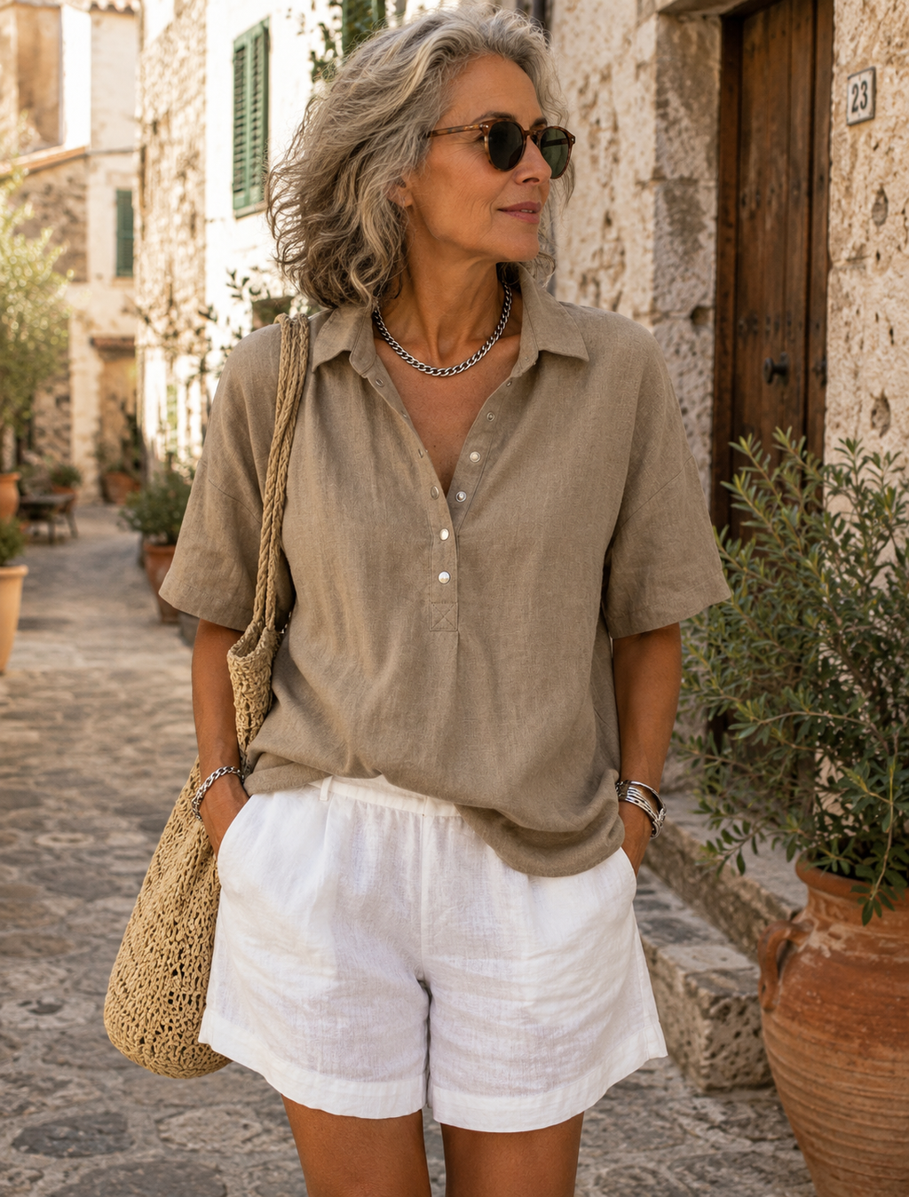 Belly | Camicia Casual con Colletto