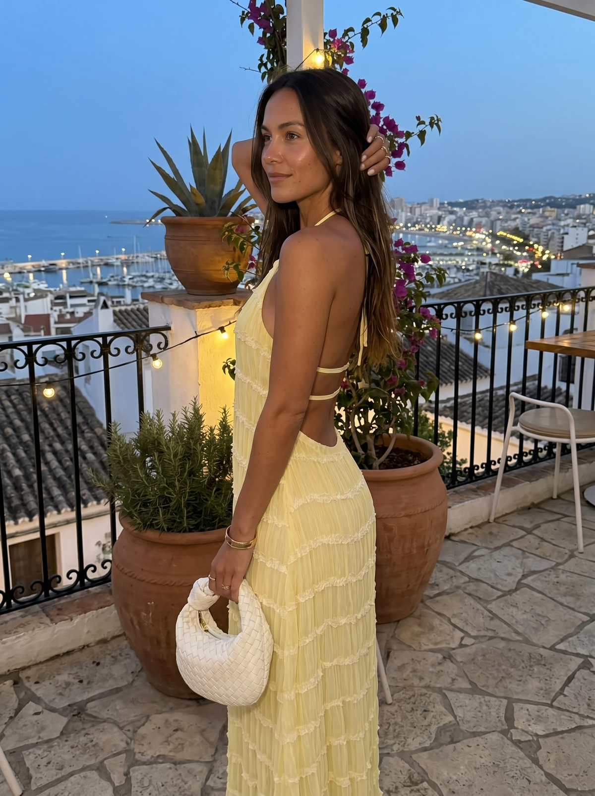 Valentina | Abito Volant Incantevole