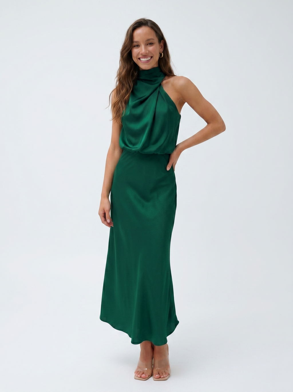 Sabrina | Abito Halter Eleganza Raffinata