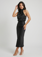 Sabrina | Abito Halter Eleganza Raffinata