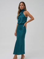 Sabrina | Abito Halter Eleganza Raffinata