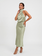 Sabrina | Abito Halter Eleganza Raffinata