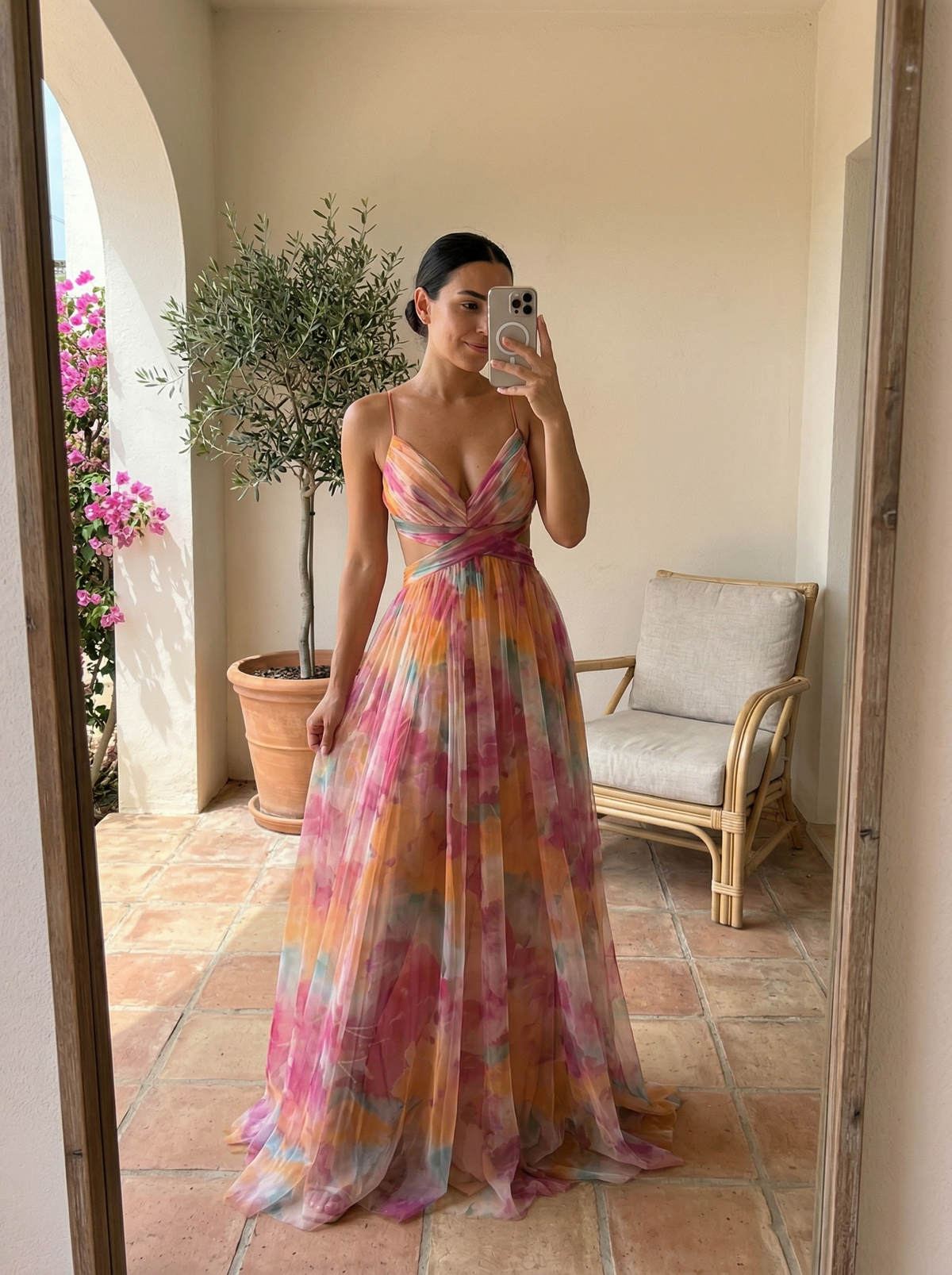 Lorenza | Abito Floreale Romantico
