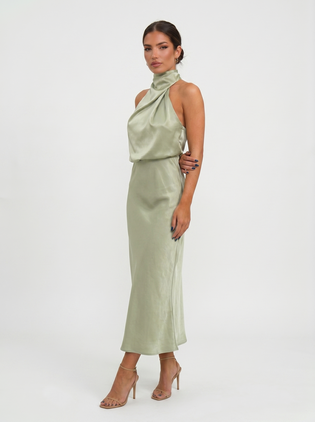 Sabrina | Abito Halter Eleganza Raffinata