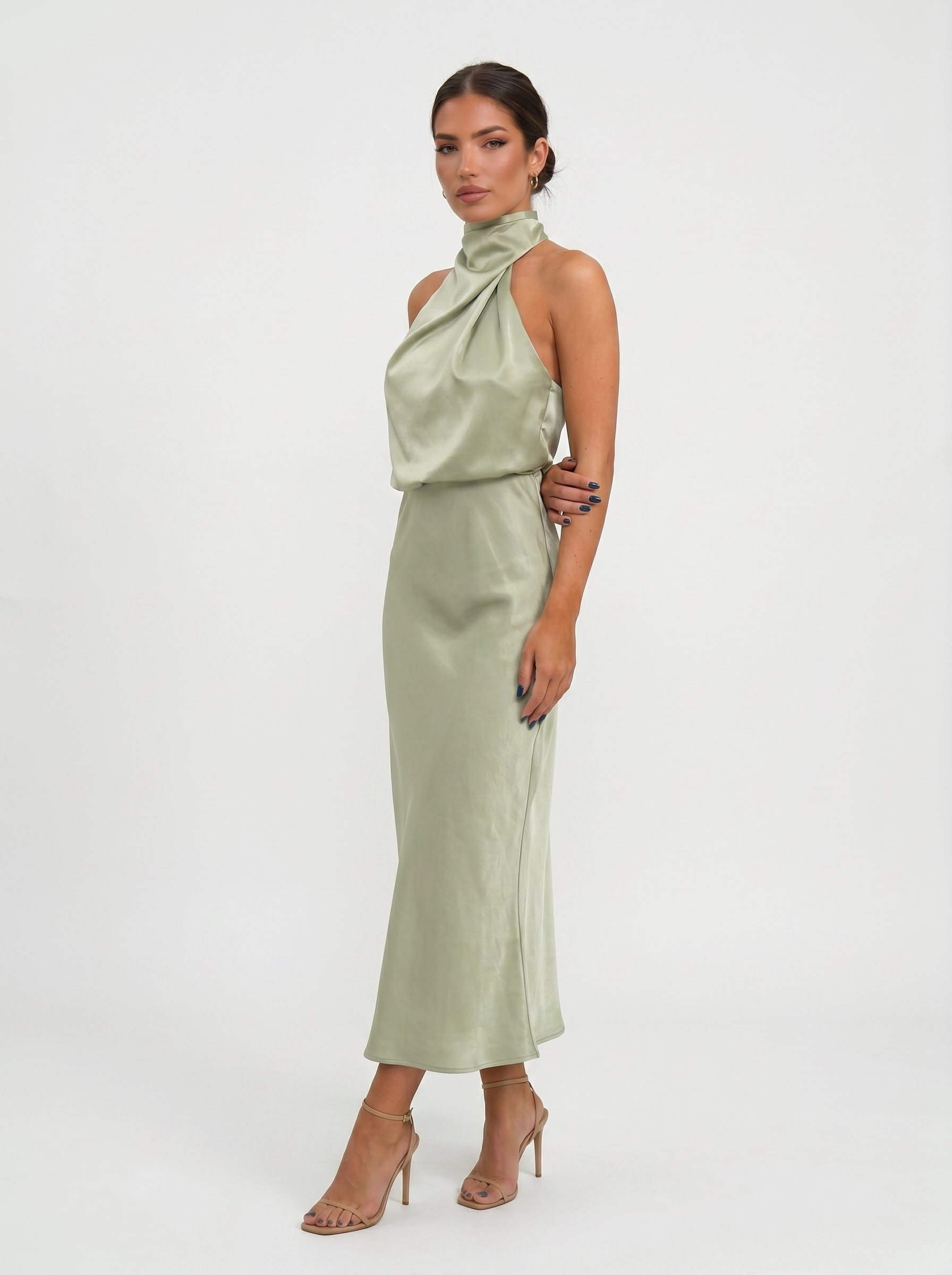 Sabrina | Abito Halter Eleganza Raffinata