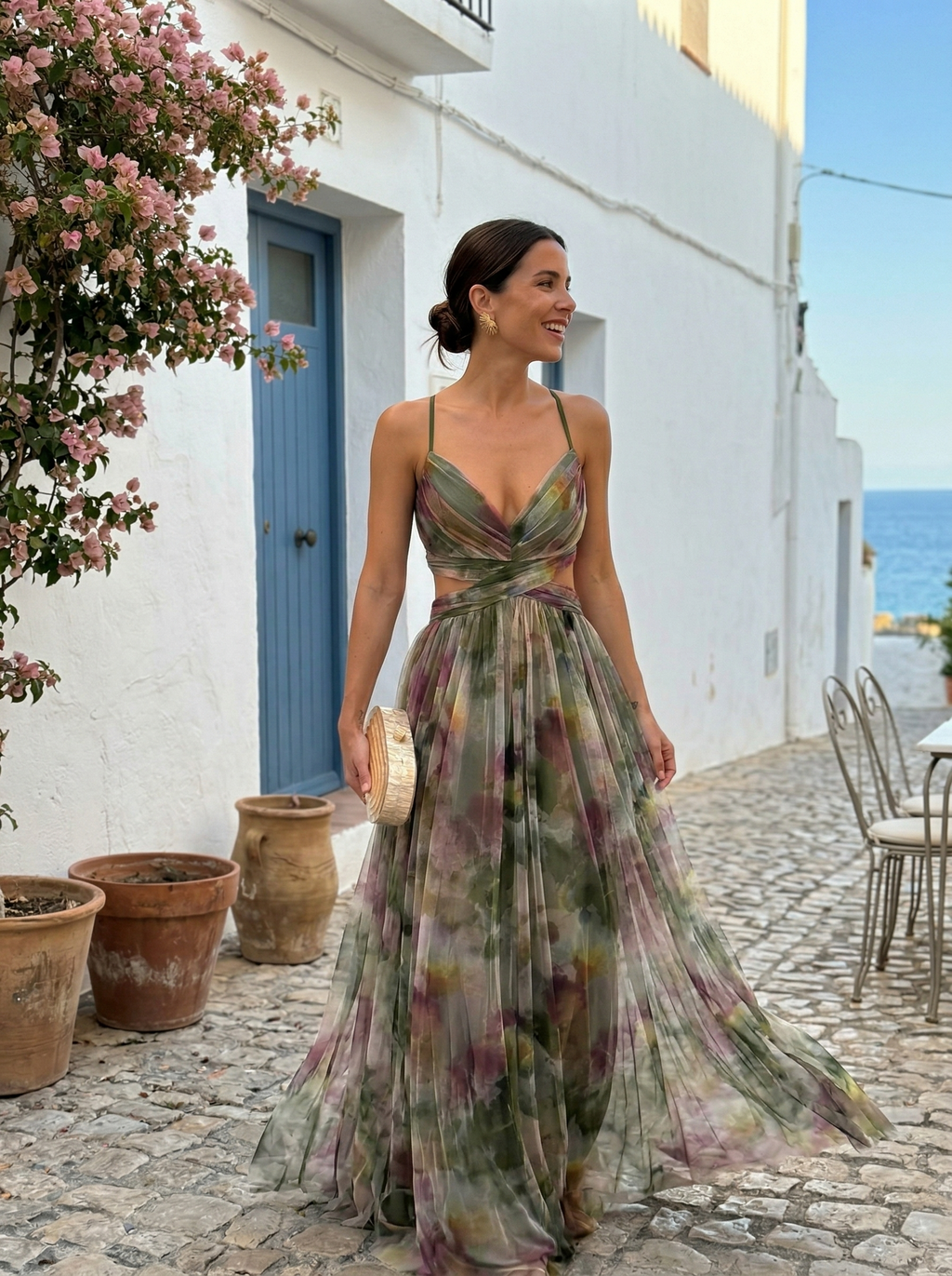 Lorenza | Abito Floreale Romantico