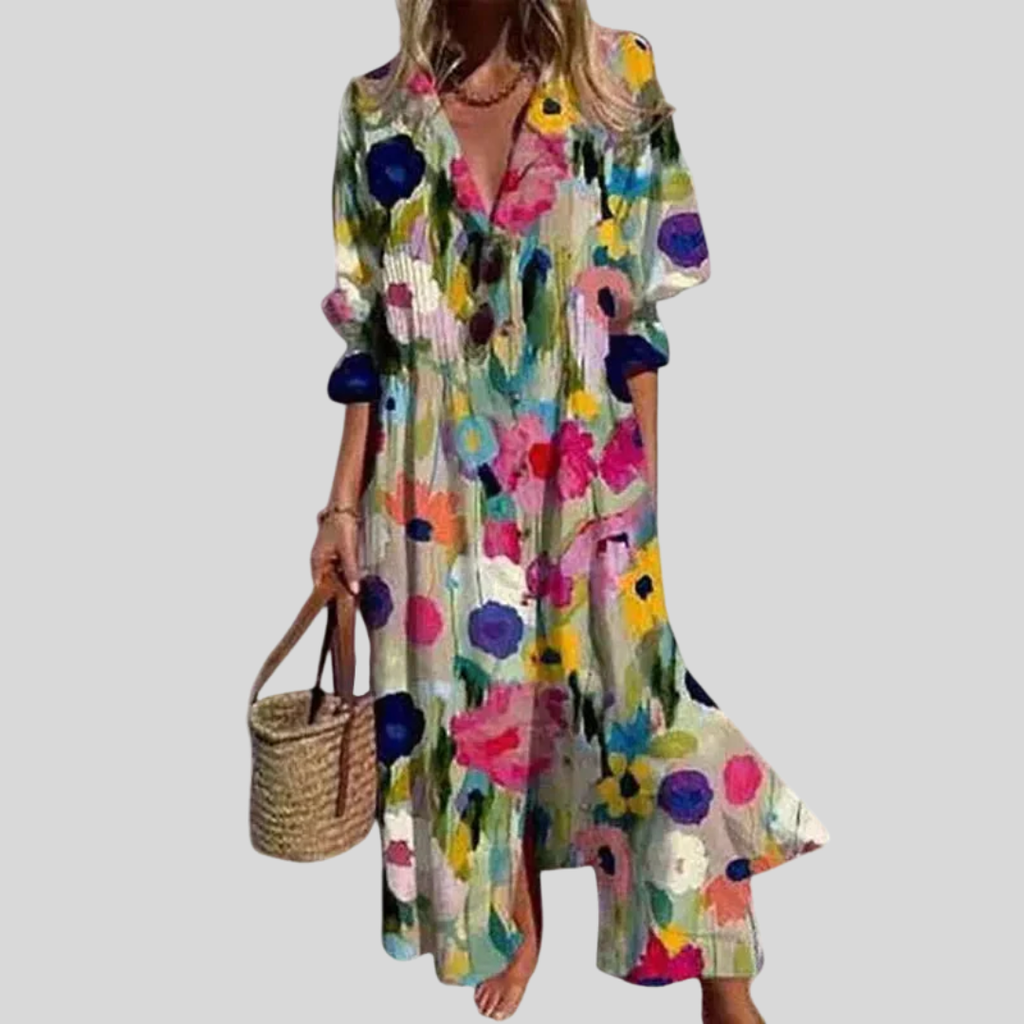 Celeste | Abito Floreale Boho