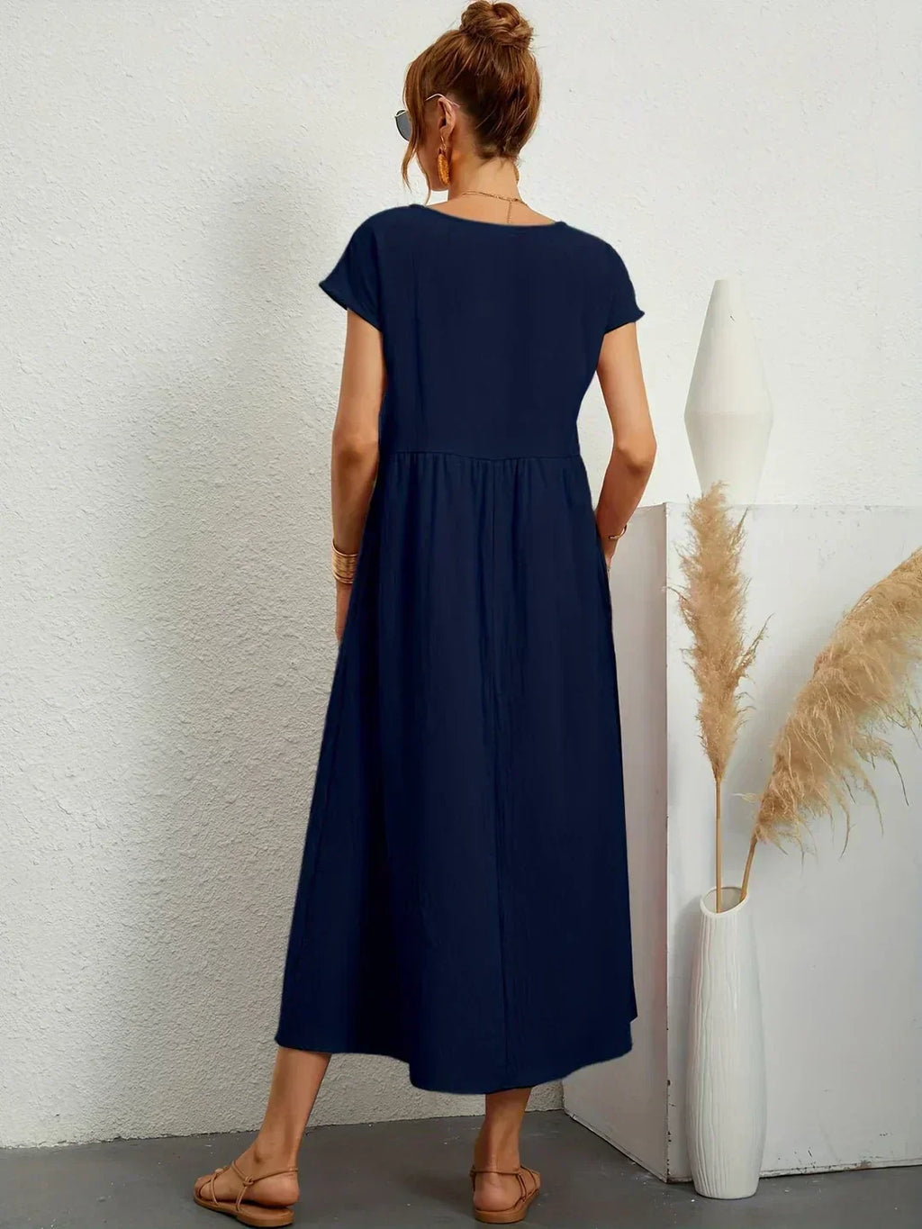 Gabrielle | Abito Midi Elegante e Fluido