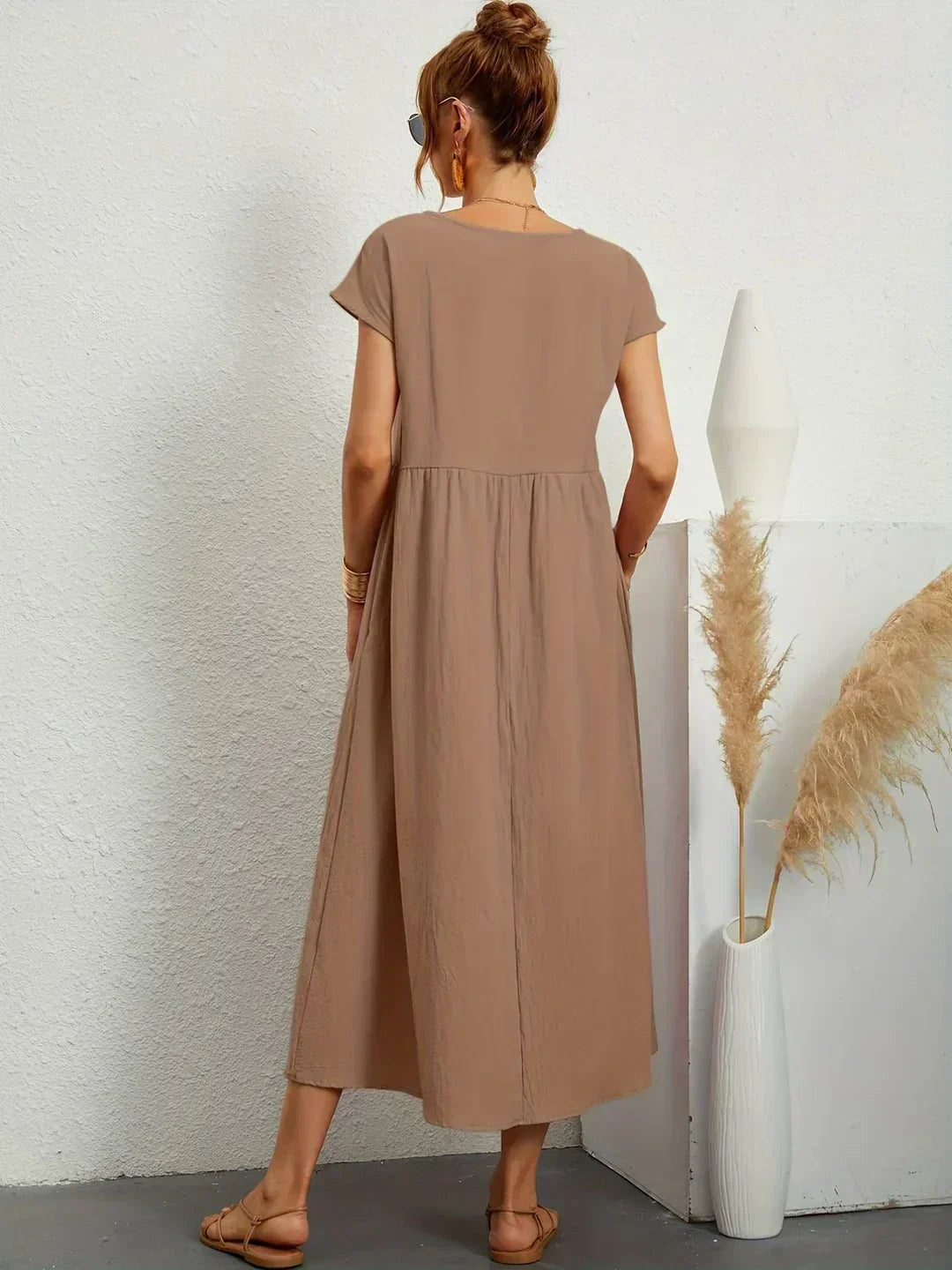 Gabrielle | Abito Midi Elegante e Fluido