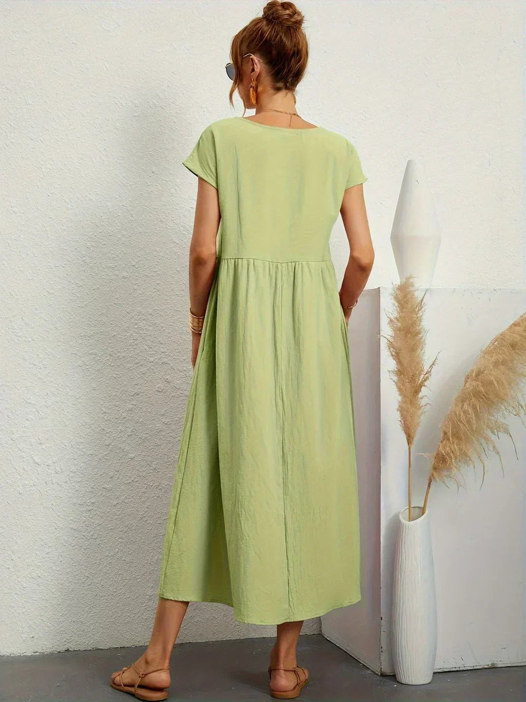 Gabrielle | Abito Midi Elegante e Fluido