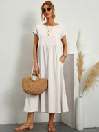 Gabrielle | Abito Midi Elegante e Fluido