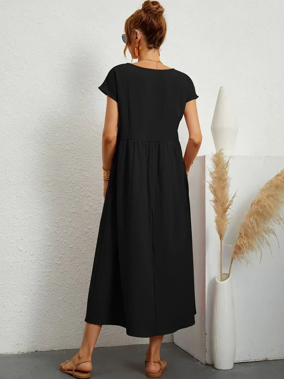 Gabrielle | Abito Midi Elegante e Fluido