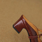 Manuela | Mules Mary Jane con Tacco