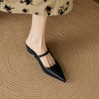 Luna | Mules Mary Jane a Punta