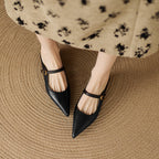 Luna | Mules Mary Jane a Punta