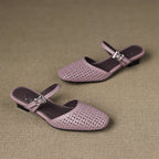 Lou | Mules Traforate con Cinturino