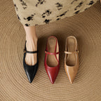 Luna | Mules Mary Jane a Punta