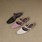 Lou | Mules Traforate con Cinturino