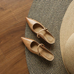 Luna | Mules Mary Jane a Punta
