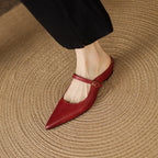 Luna | Mules Mary Jane a Punta