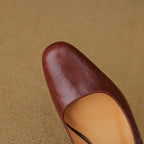 Manuela | Mules Mary Jane con Tacco
