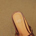 Manuela | Mules Mary Jane con Tacco