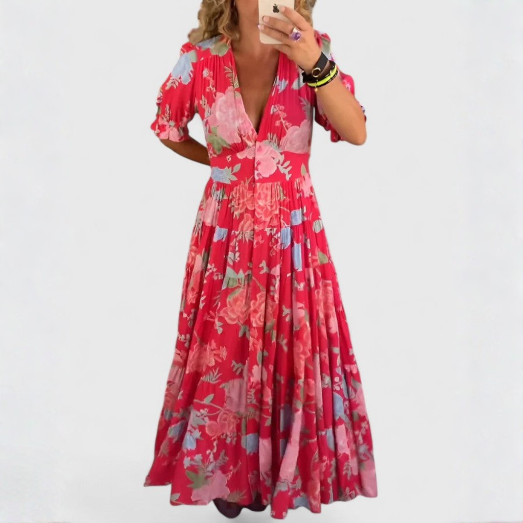 Candida | Abito Floreale Elegante