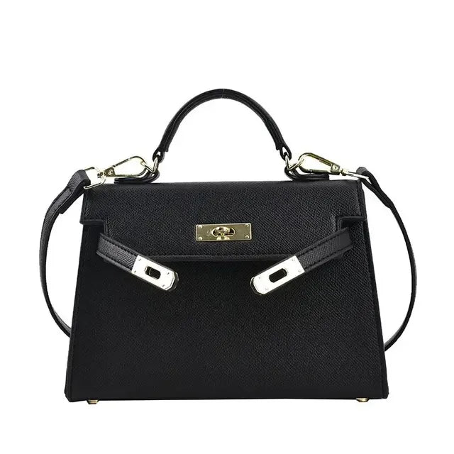 Janna | Elegante borsa a tracolla in stile Kelly