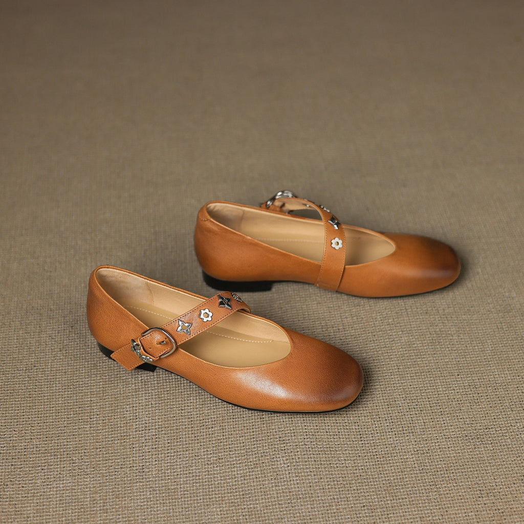 Kylen | Ballerine Mary Jane con Borchie
