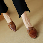 Marcella | Mules a Punta con Fiocco