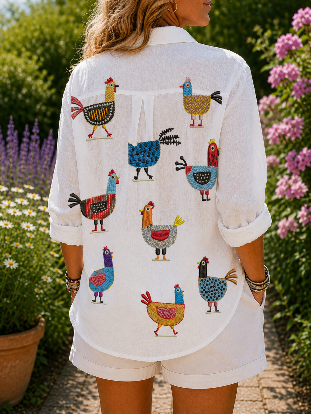 Marcella | Blusa Gallette Colorate
